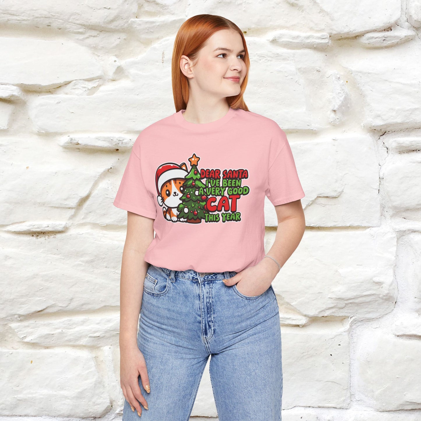 “Dear Santa, I'v Been a Very Good Cat..” | Cat T-Shirt | Nunu&Miao Studio