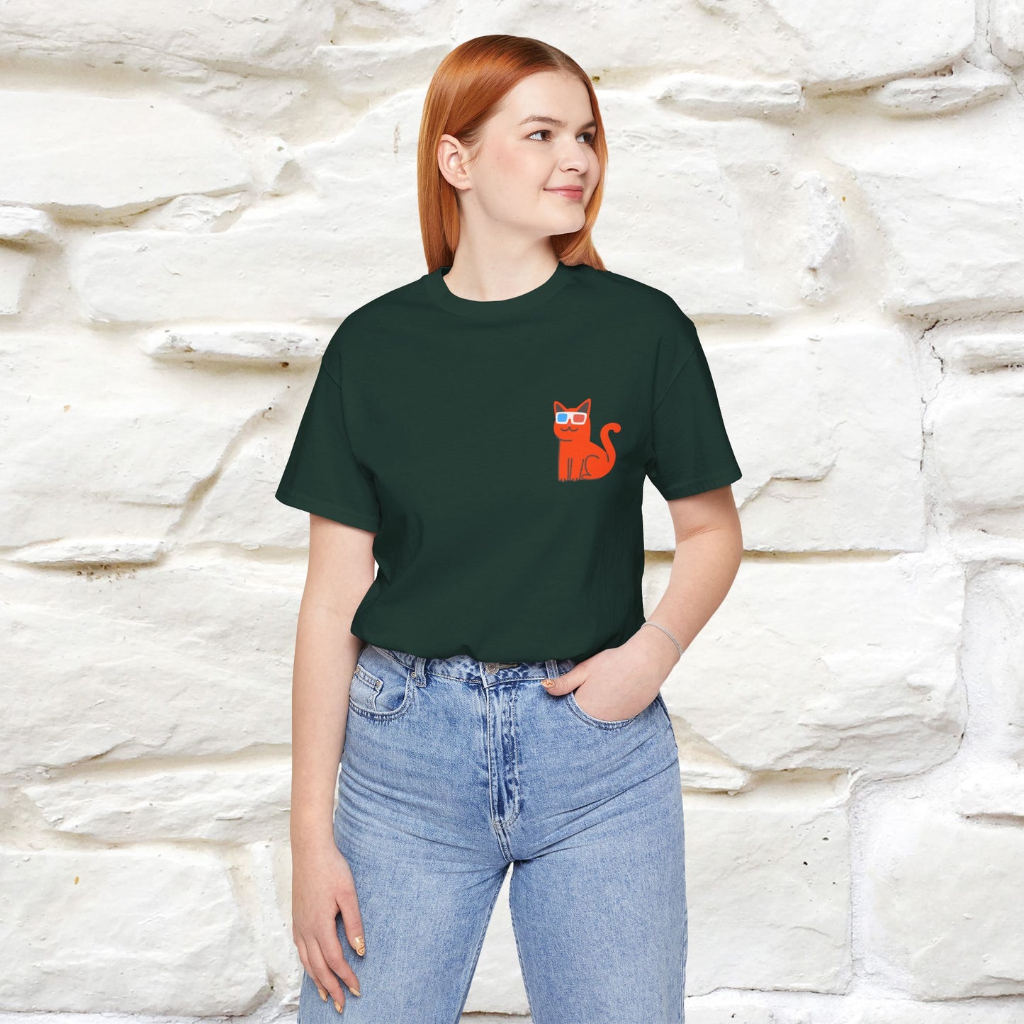 "See the Good in Yourself and Others" Cat T-Shirt | Front & Back Design | Nunu&Miao Studio - Nunu&Miao Studio