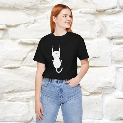 "“I Am in a Toxic Relationship"  Funny Cat T-Shirt | Front & Back Design | Nunu&Miao Studio