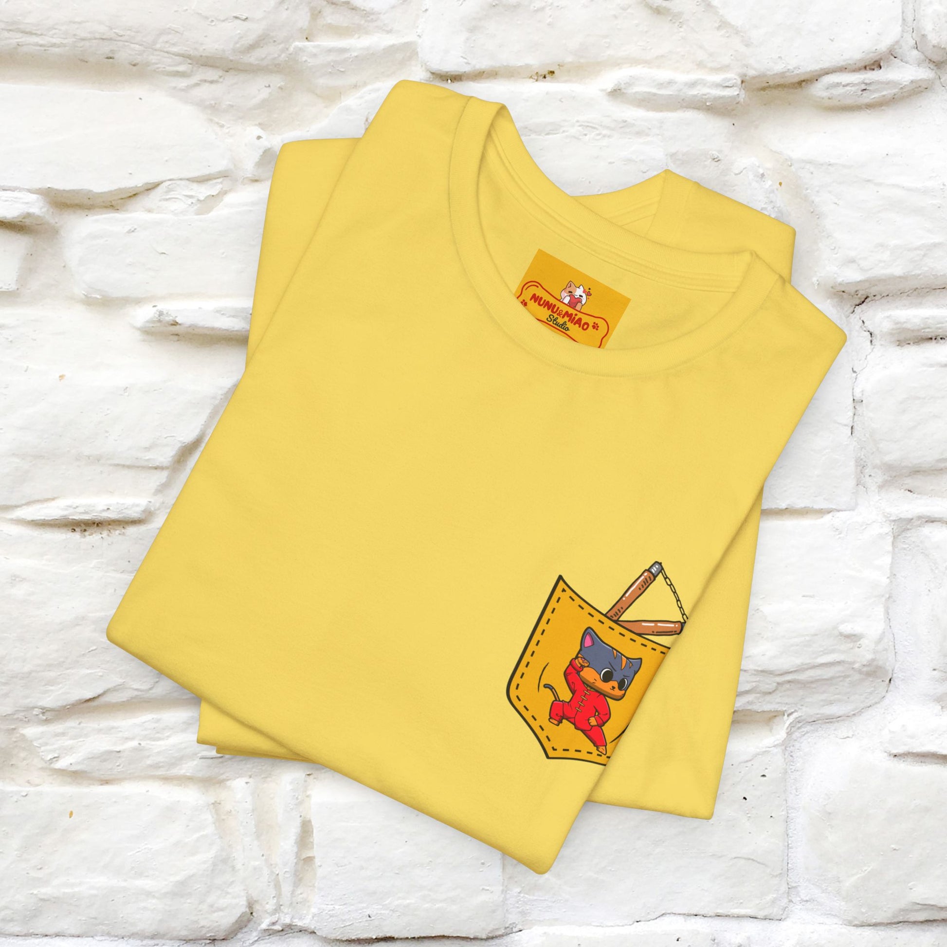 "Be Like Water: Cattitude Master | Cat T-Shirt |Nunu&Miao Studio - Nunu&Miao Studio