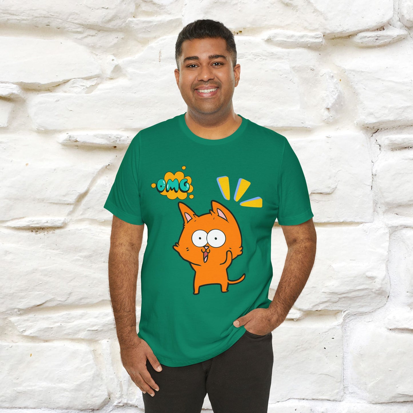 ''Oh My God'' Cat T-Shirt | Nunu&Miao Studio - Nunu&Miao Studio