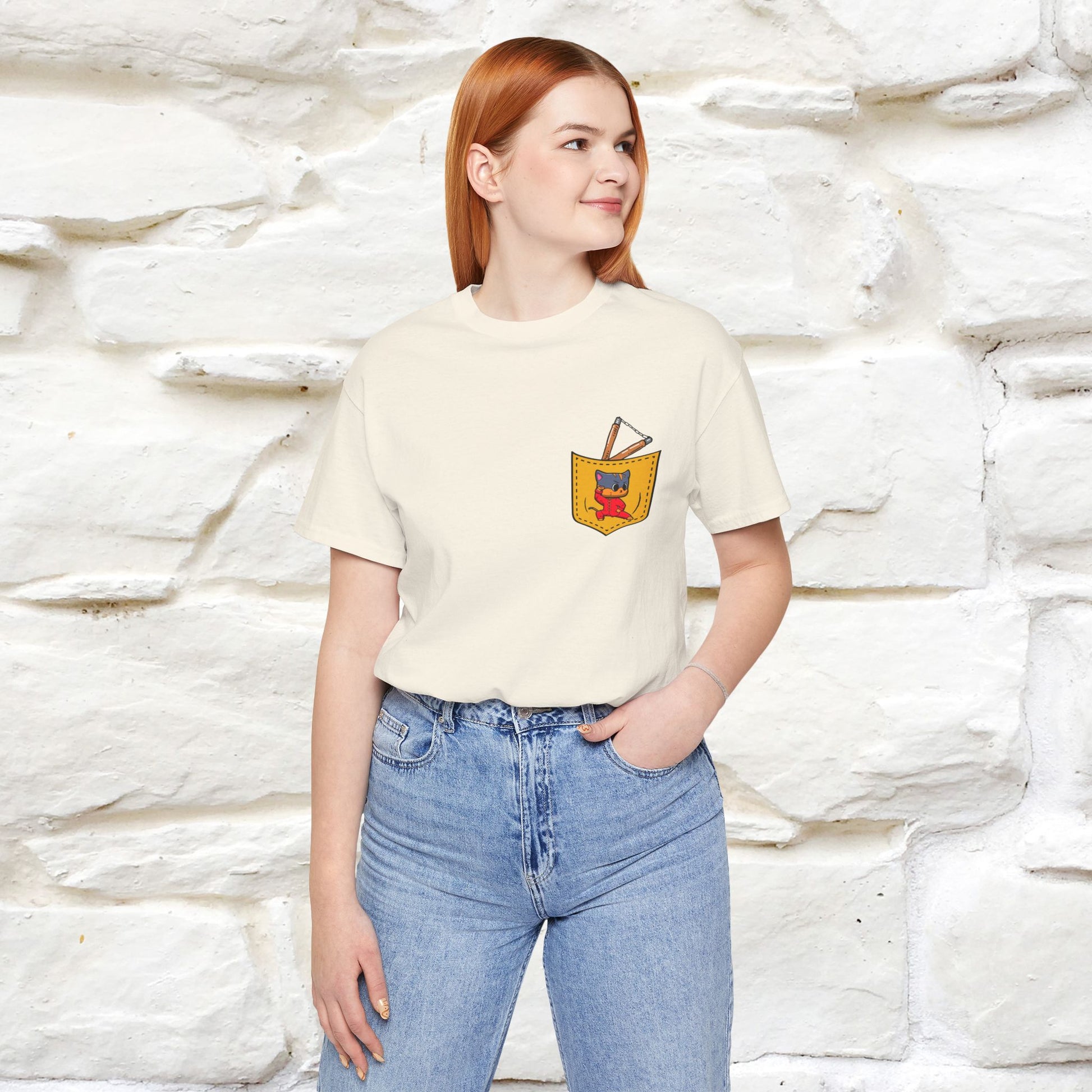 "Be Like Water: Cattitude Master | Cat T-Shirt |Nunu&Miao Studio - Nunu&Miao Studio