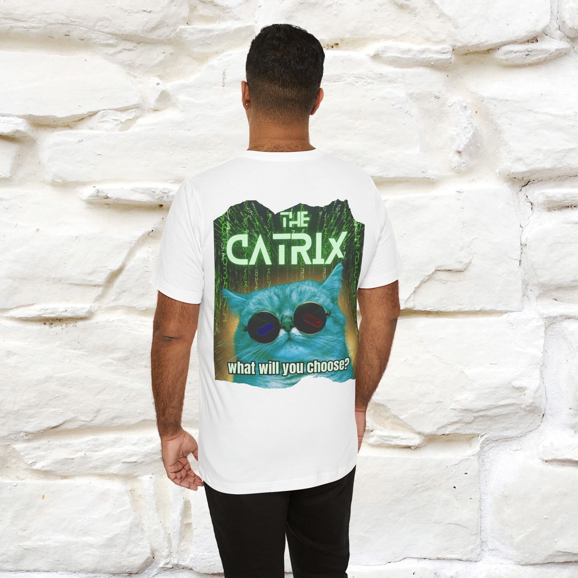 The Catrix: What Will You Choose?  | Cat T-Shirt |Nunu&Miao Studio - Nunu&Miao Studio