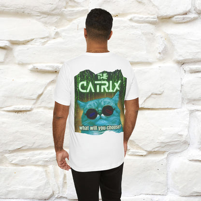 The Catrix: What Will You Choose?  | Cat T-Shirt |Nunu&Miao Studio - Nunu&Miao Studio