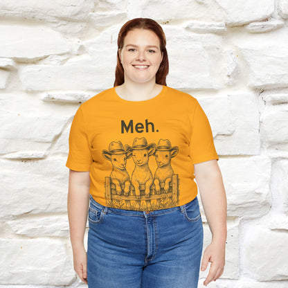 "Meh" Cute T-shirt |Nunu&Miao Studio - Nunu&Miao Studio