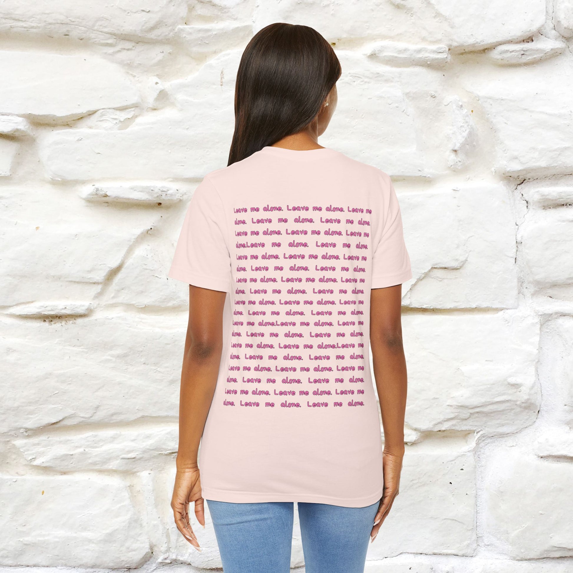 ''Leave Me Alone'' Cat T-Shirt | Nunu&Miao Studio - Nunu&Miao Studio