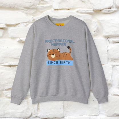 ''Professional Napper Since Birth'' |Cat Sweatshirt | Nunu&Miao Studio