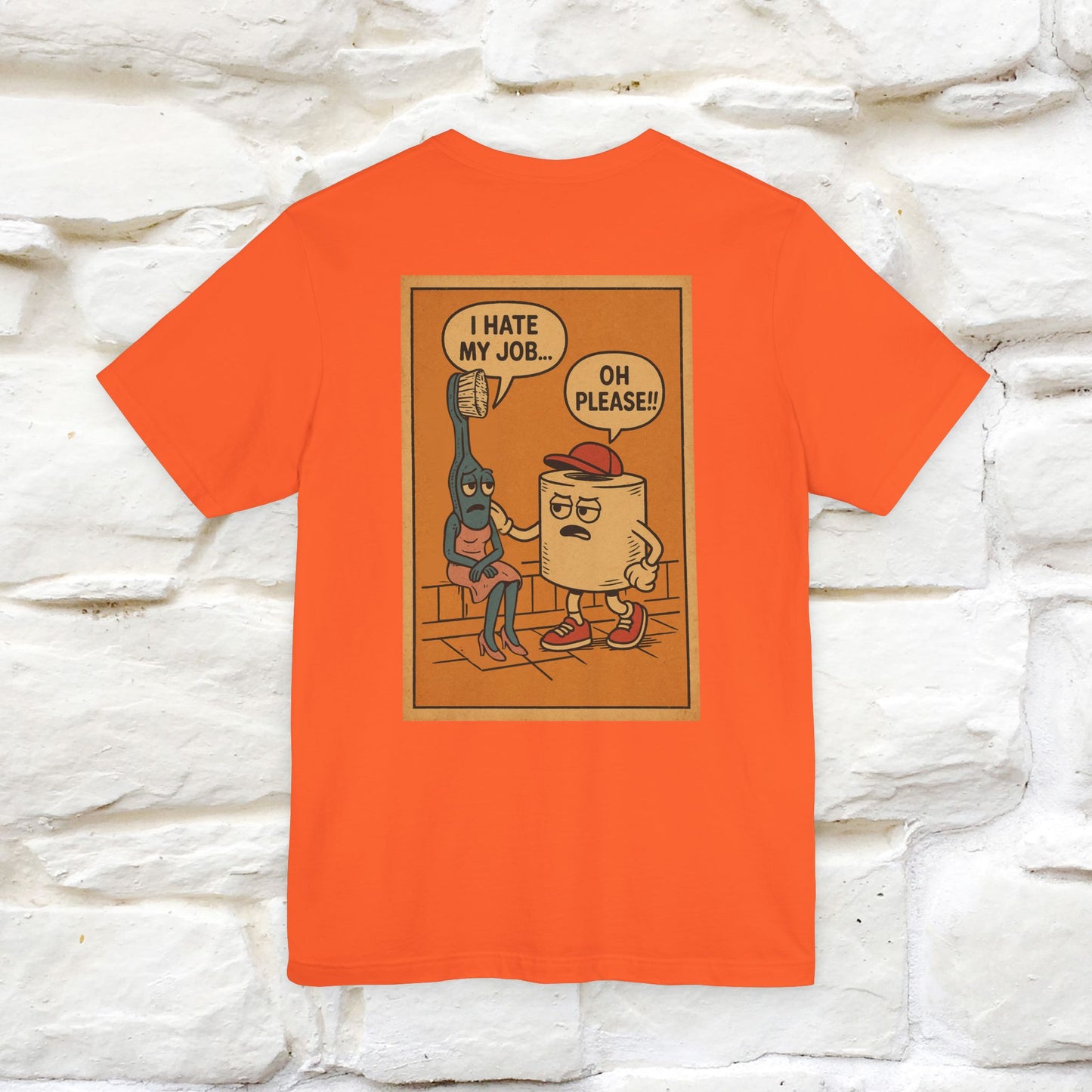 "I Hate My Job ... Oh Please" Funny Cat T-shirt |Nunu&Miao Studio - Nunu&Miao Studio