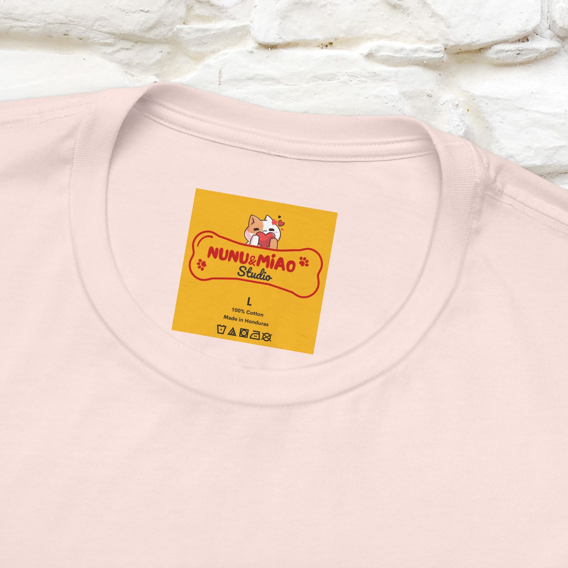 "Take a Deep Breath & Try All Over Again" Cat T-Shirt| Front & Back Design | Nunu&Miao Studio - Nunu&Miao Studio