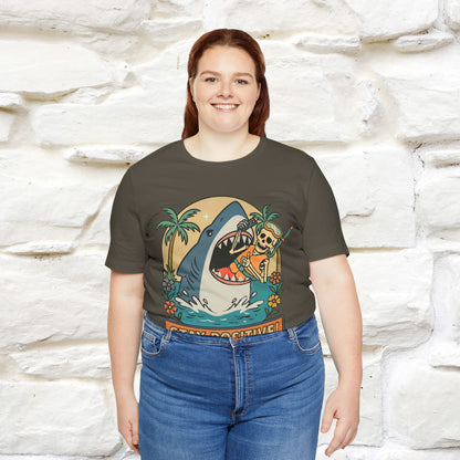 "Stay Positive" Funny T-shirt |Nunu&Miao Studio - Nunu&Miao Studio