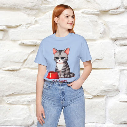 "I See Empty. What Do You See"  | Cat T-Shirt | Nunu&Miao Studio - Nunu&Miao Studio