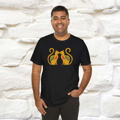 ''Power'' | Cat T-Shirt Front and Back Design | Nunu&Miao Studio - Nunu&Miao Studio