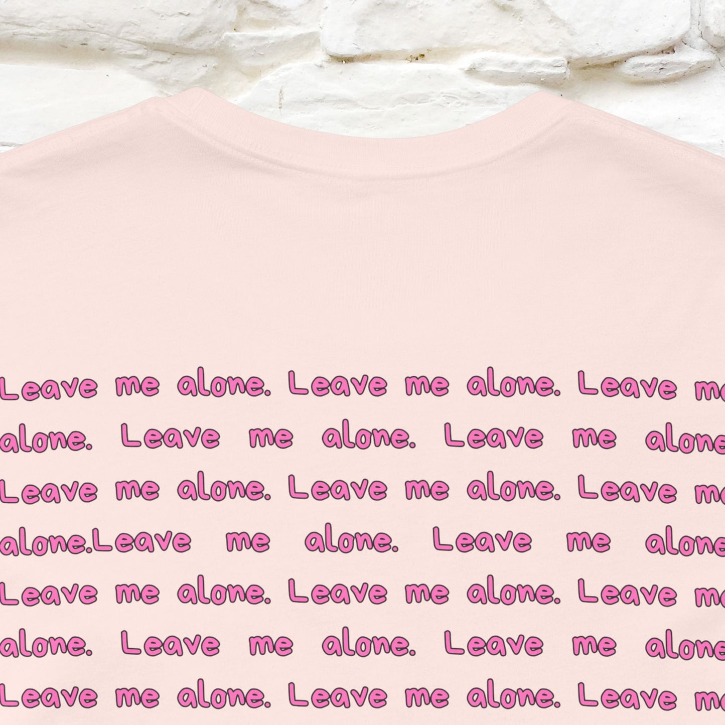 ''Leave Me Alone'' Cat T-Shirt | Nunu&Miao Studio - Nunu&Miao Studio