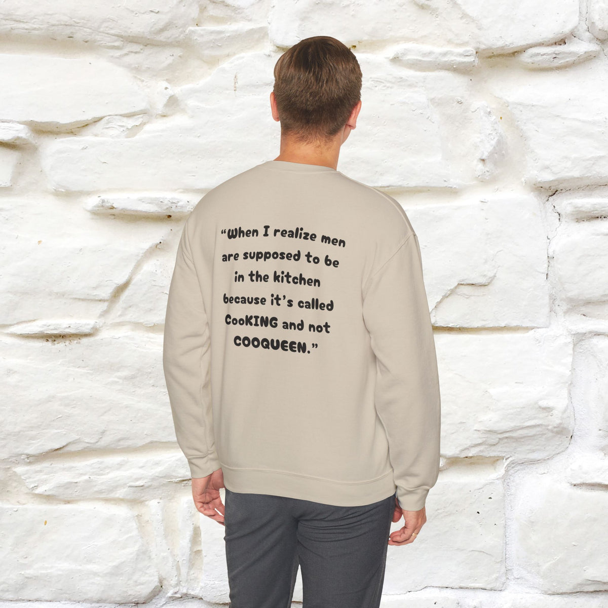 ''When I realize men are...'' | Cute Cat Sweatshirt | Nunu&Miao Studio