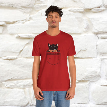 ''Judging You Silently'' | Cat T-Shirt for Men | Nunu&Miao Studio - Nunu&Miao Studio