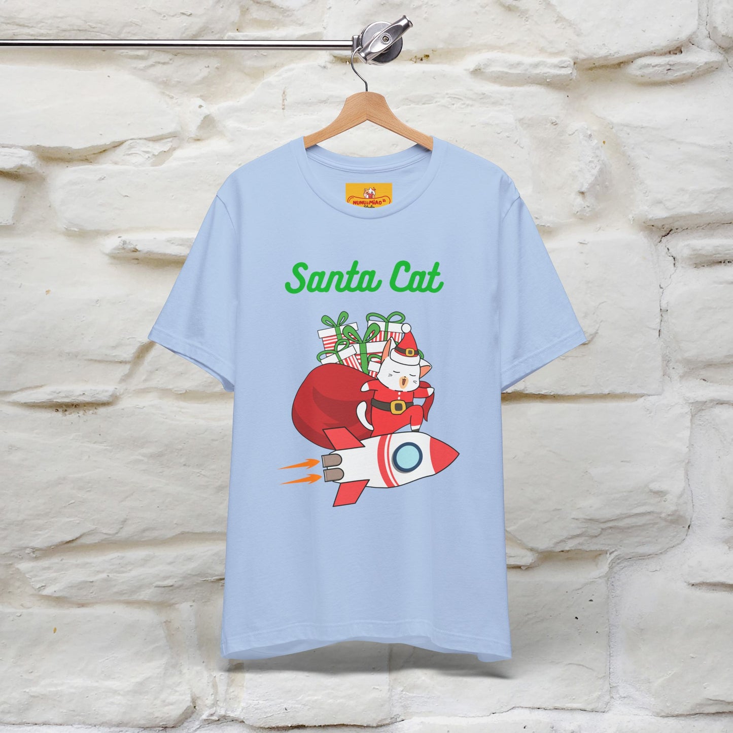 "Funny Santa Cat..." | Cat T-Shirt | Nunu&Miao Studio
