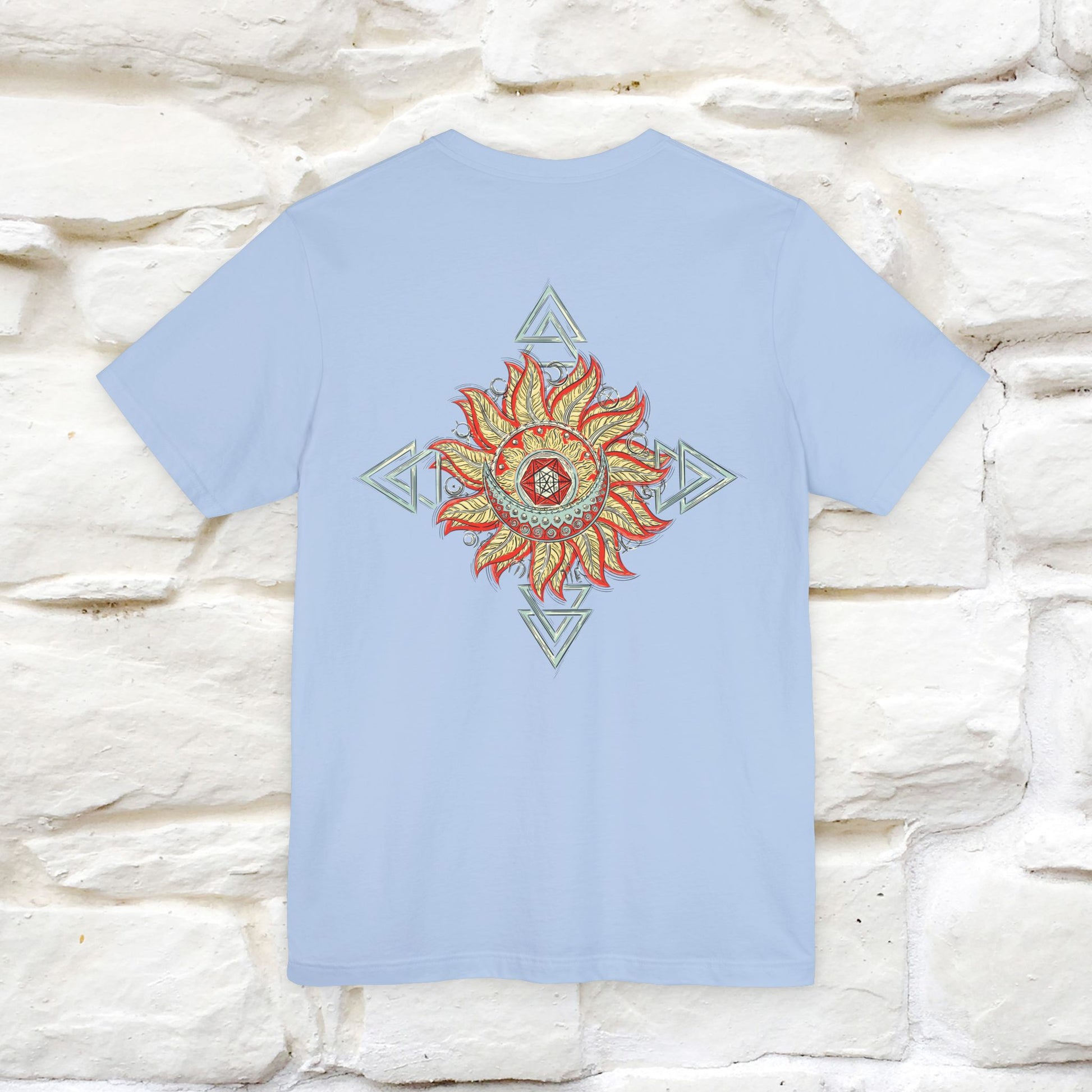 "The Third Eye'' Cat T-Shirt Front and Back Design | Nunu&Miao Studio - Nunu&Miao Studio
