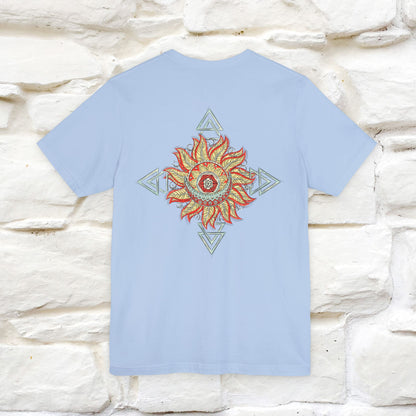 "The Third Eye'' Cat T-Shirt Front and Back Design | Nunu&Miao Studio - Nunu&Miao Studio