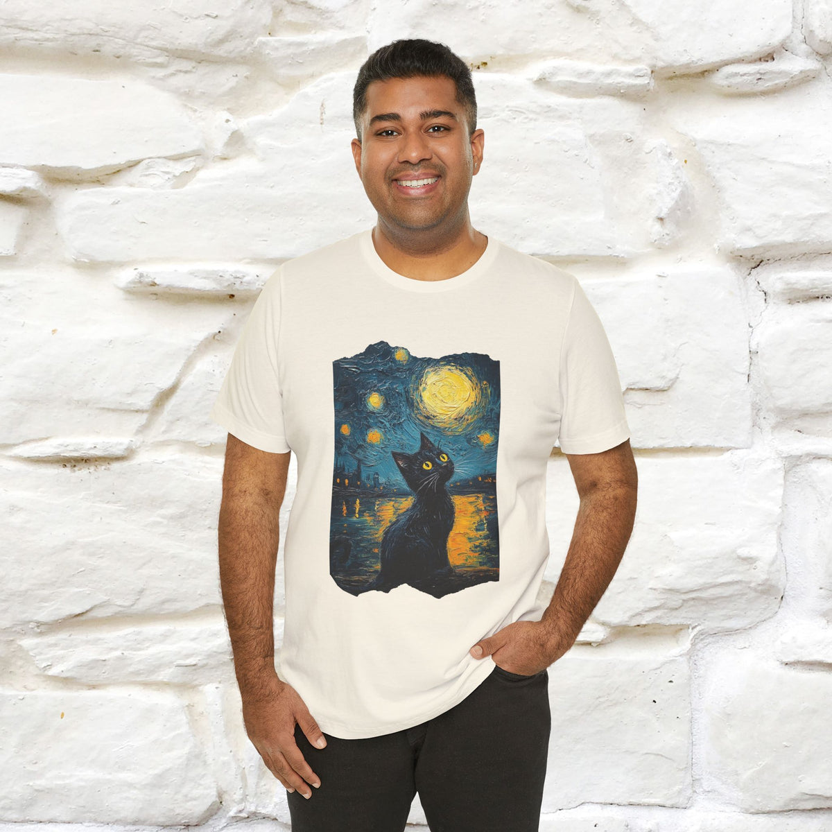 “Miaoolight.” | Cat T-Shirt | Front & Back Design | Nunu&Miao Studio