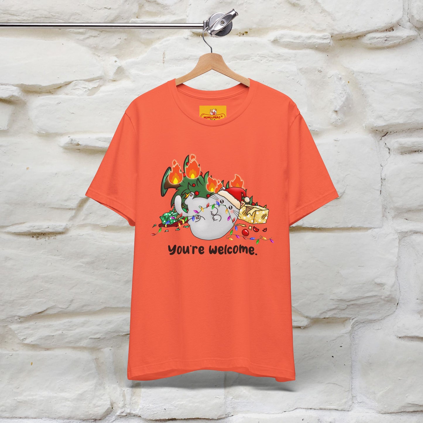 You're Welcome | Sarcastic Cat Christmas Shirt  |Nunu&Miao Studio - Nunu&Miao Studio