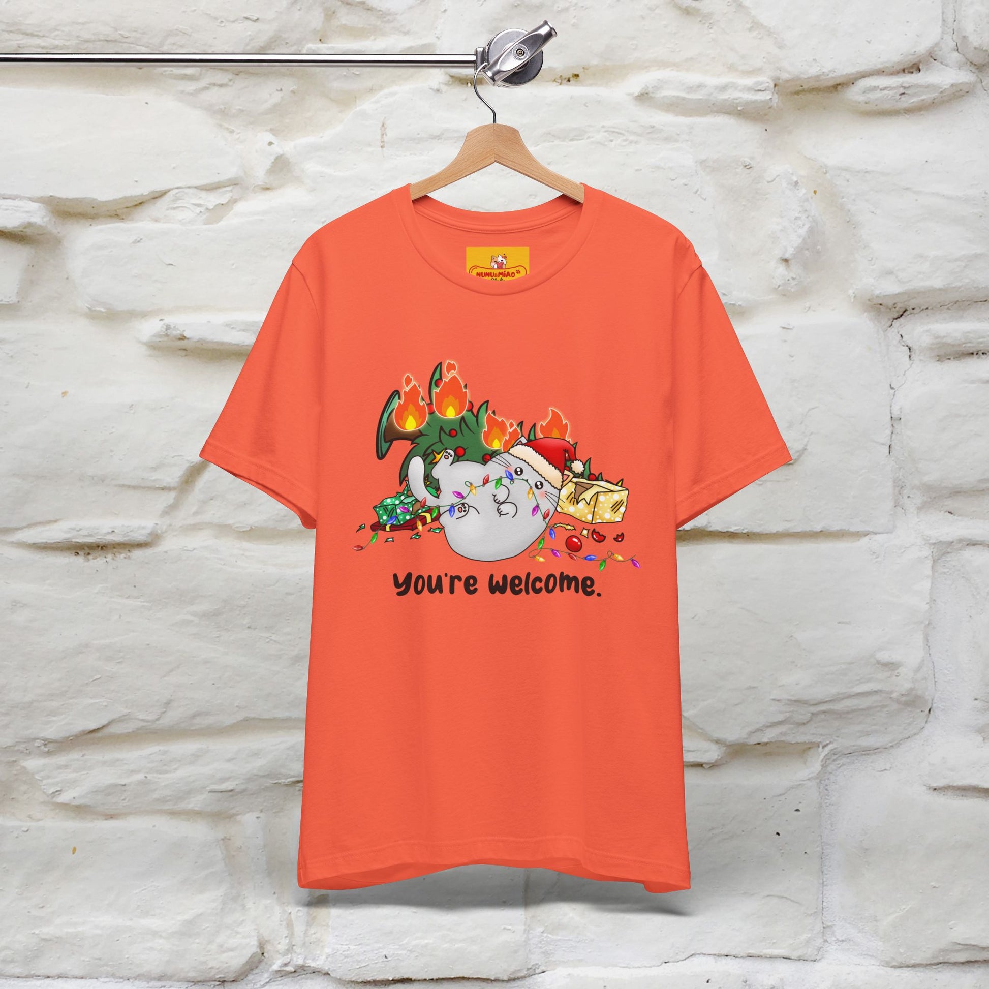 You're Welcome | Sarcastic Cat Christmas Shirt  |Nunu&Miao Studio - Nunu&Miao Studio