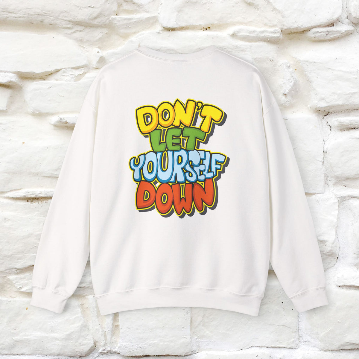 ''Don't Let Yourself Down.'' | Cute Cat Sweatshirt | Nunu&Miao Studio