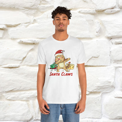 "Santa Claws" |Funny Cat T-Shirt | Nunu&Miao Studio