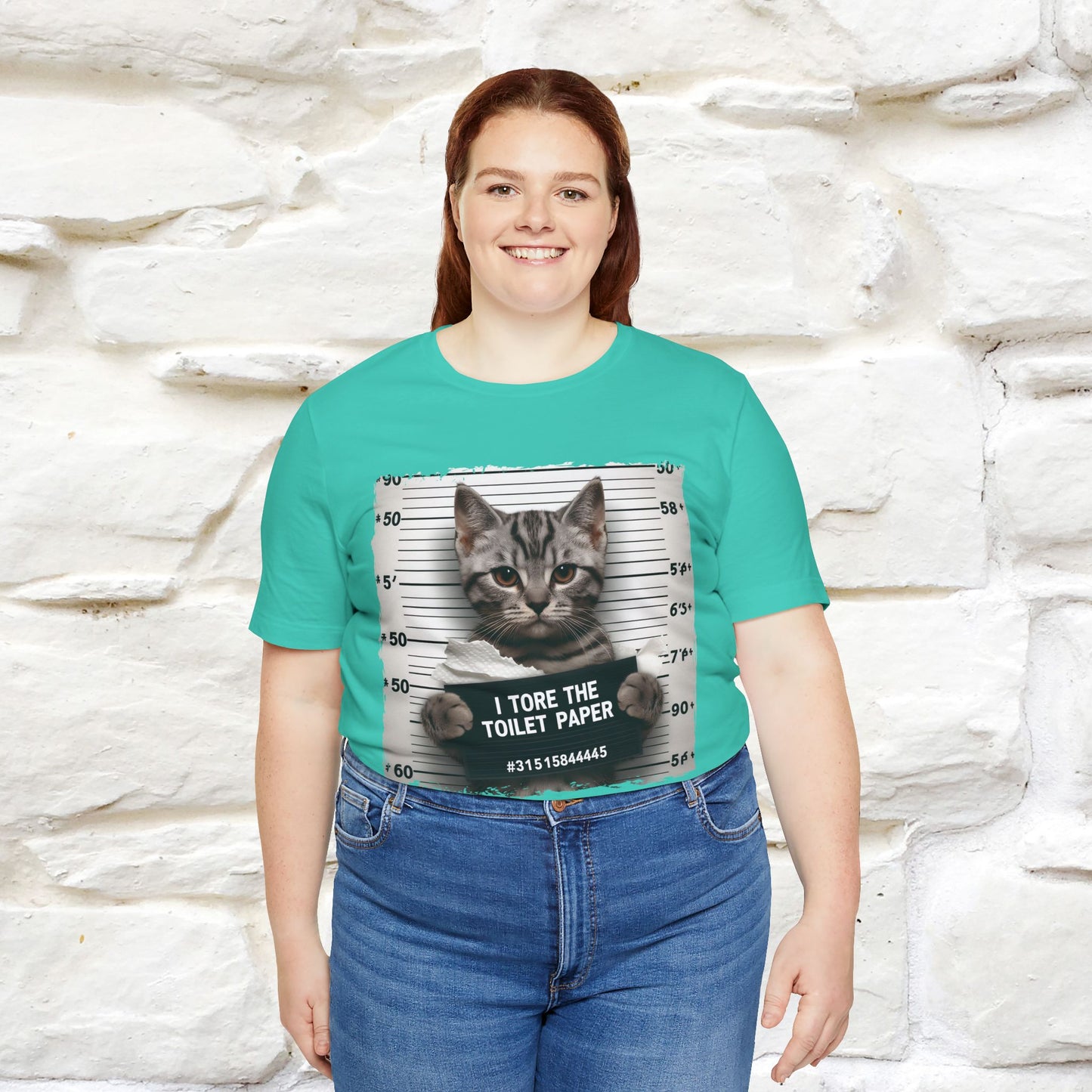 ''I Tore The Toilet Paper'' | Funny Cat T-Shirt | Nunu&Miao Studio - Nunu&Miao Studio