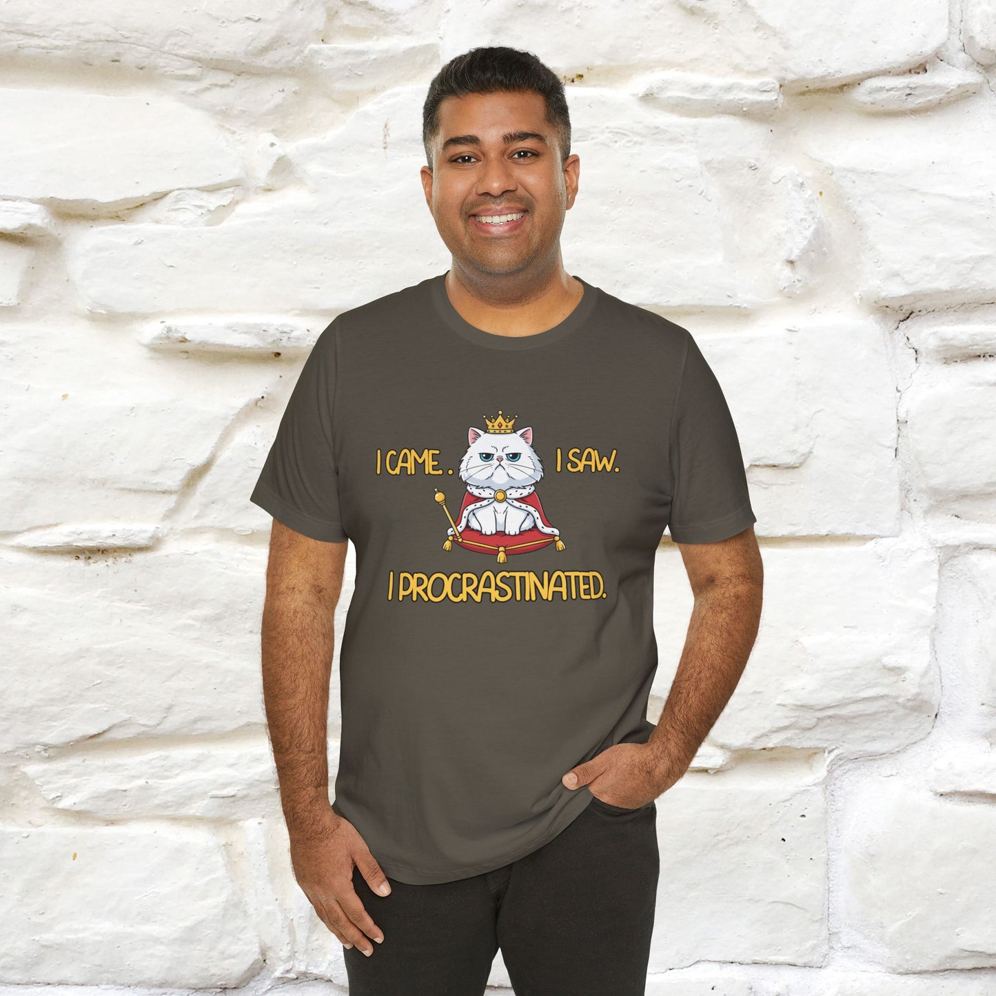 ''I came. I saw. I procrastinated.''| Funny T-Shirt | Nunu&Miao Studio