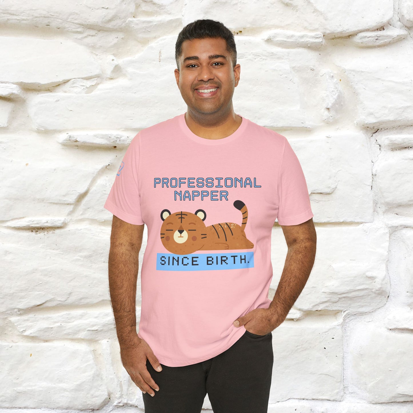 ''Professional napper since birth.''| CatT-Shirt | Nunu&Miao Studio - Nunu&Miao Studio