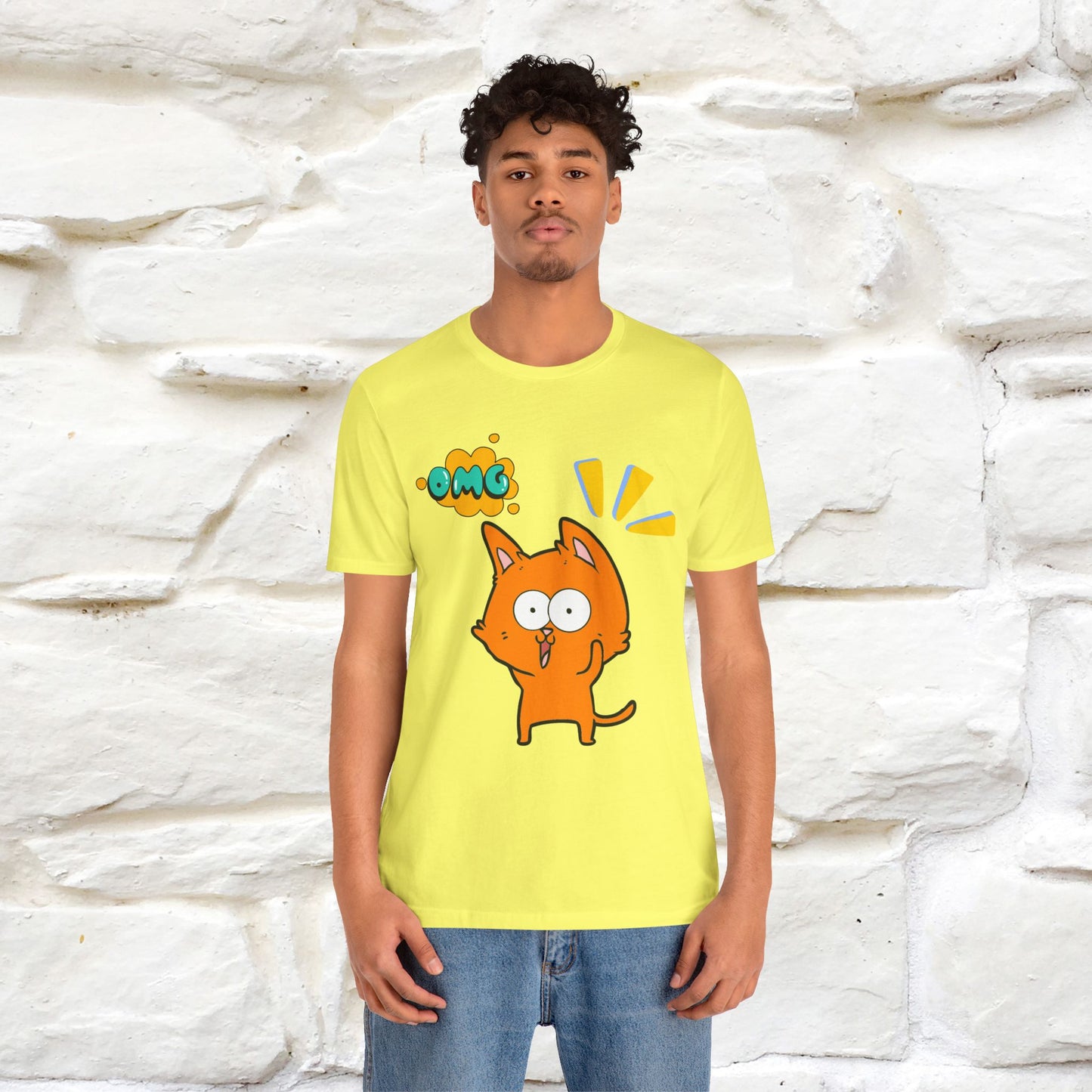 ''Oh My God'' Cat T-Shirt | Nunu&Miao Studio - Nunu&Miao Studio