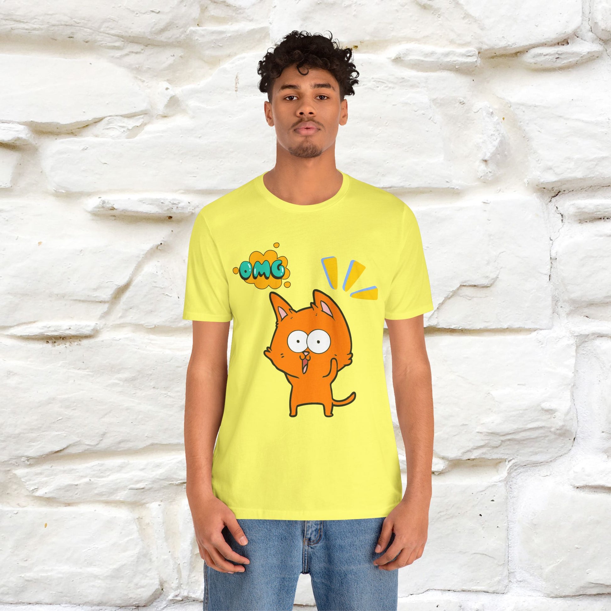 ''Oh My God'' Cat T-Shirt | Nunu&Miao Studio - Nunu&Miao Studio