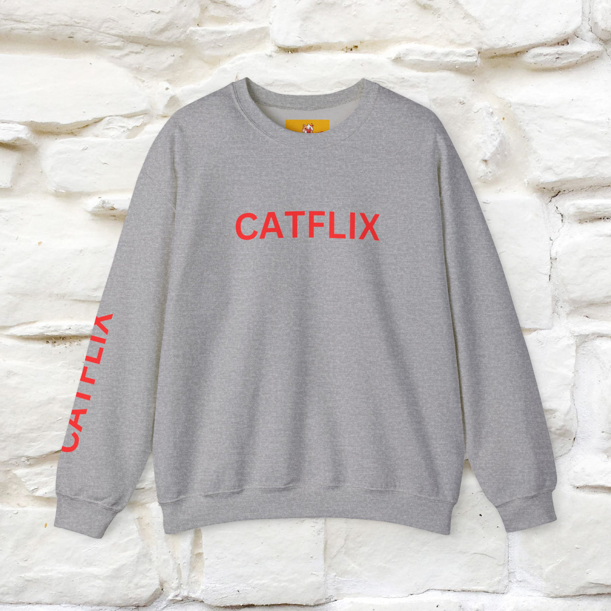 "Catflix'' |Cat Sweatshirt | Nunu&Miao Studio
