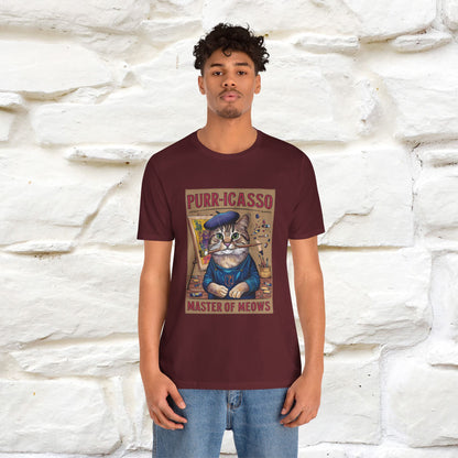 ''Purr-Icasso Masters Of Meows'' | CatT-Shirt | Nunu&Miao Studio