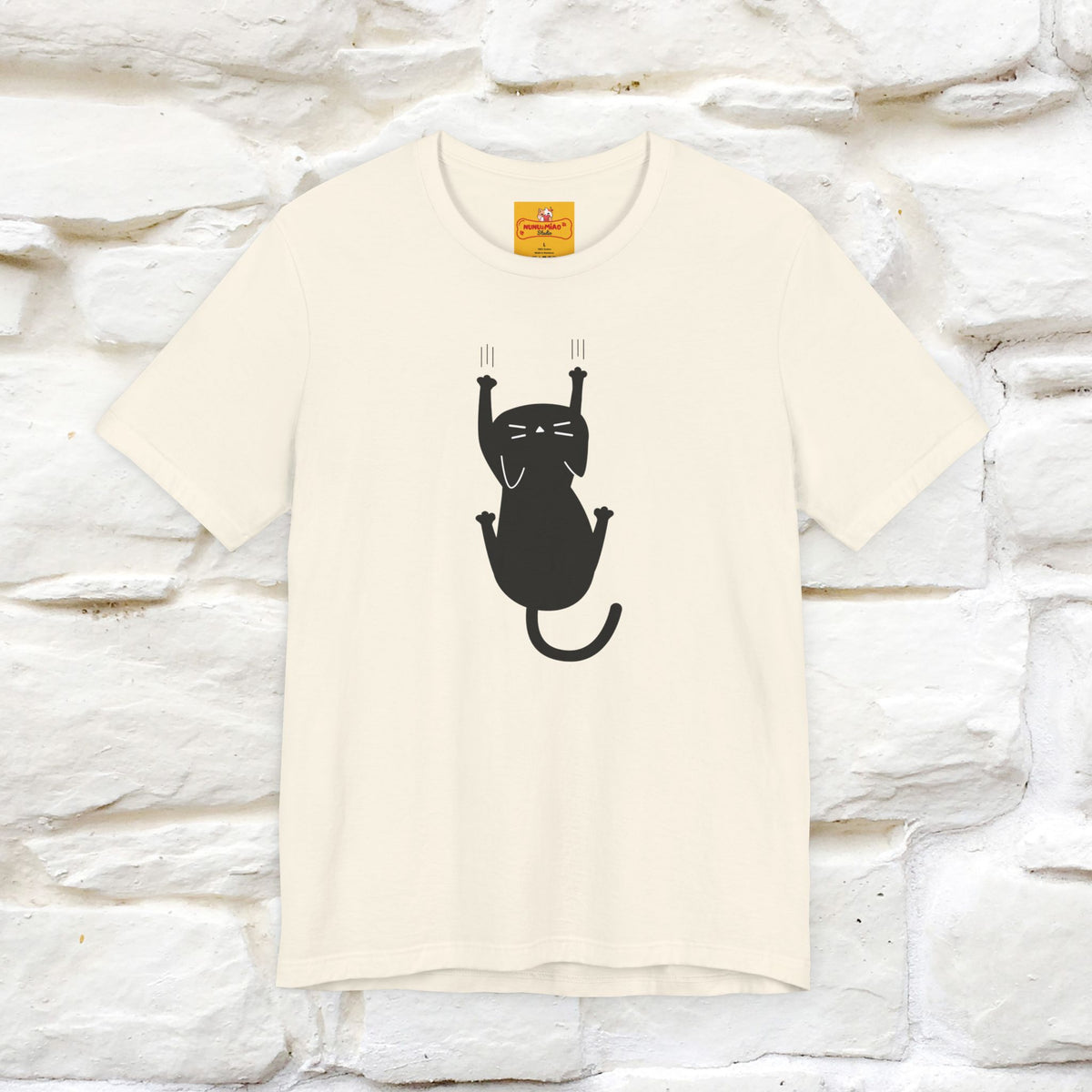 "“I Am in a Toxic Relationship"  Funny Cat T-Shirt | Front & Back Design | Nunu&Miao Studio