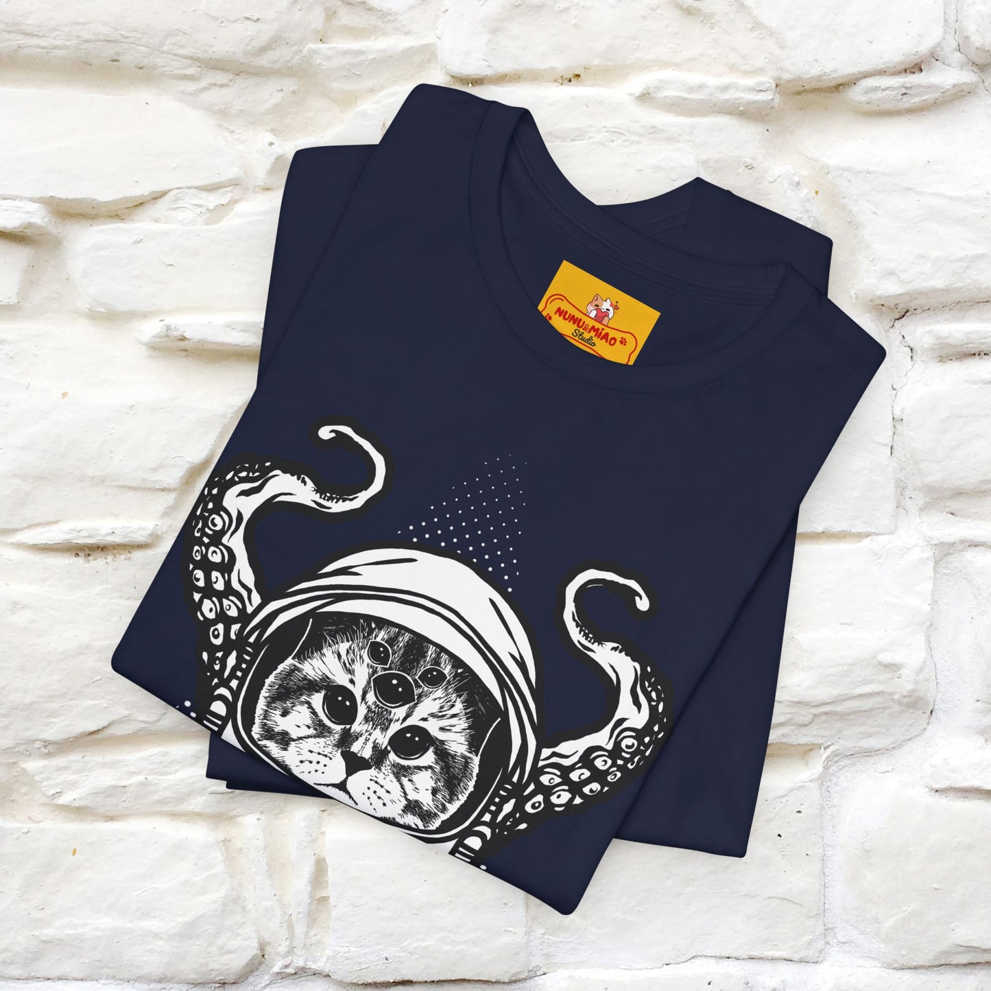 ''OctoCat Fusion'' Cat T-Shirt | Nunu&Miao Studio - Nunu&Miao Studio