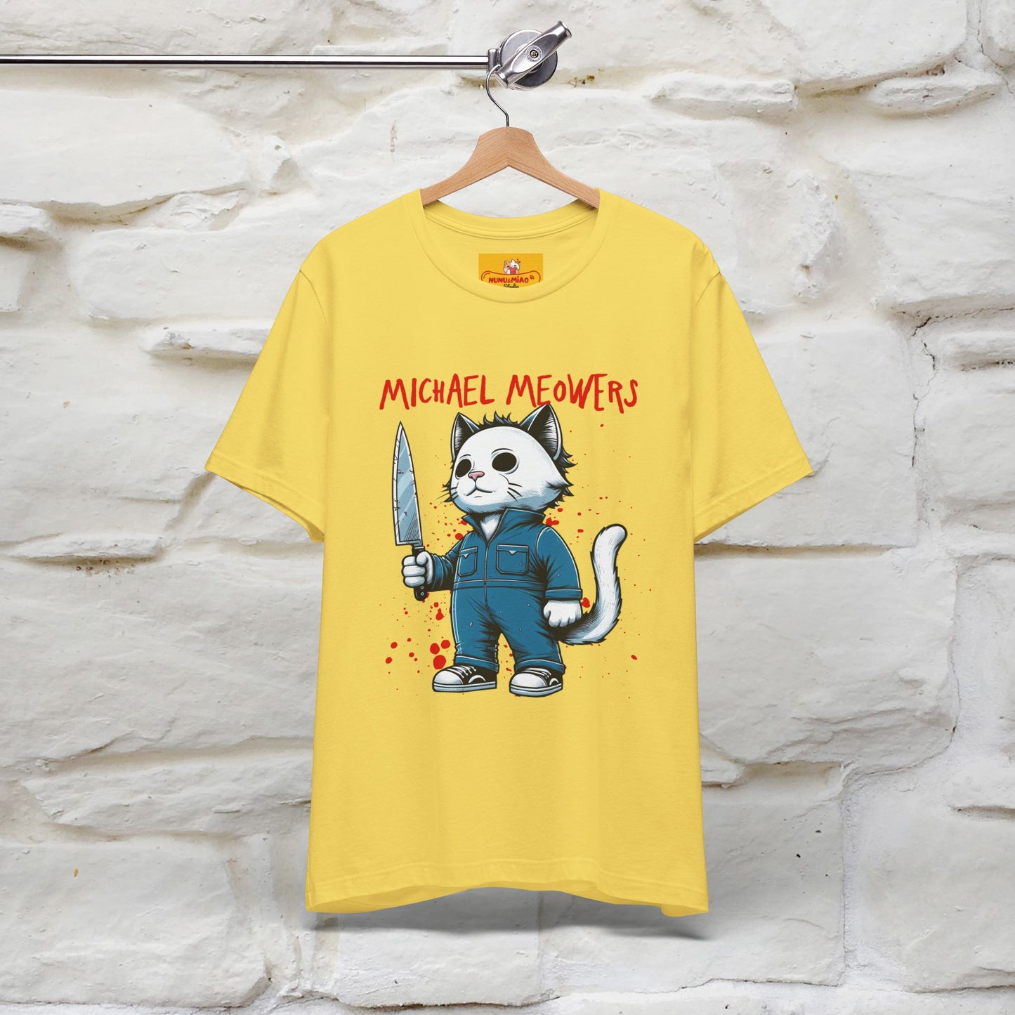''Michael Meowers'' Cat T-Shirt |  | Nunu&Miao Studio - Nunu&Miao Studio