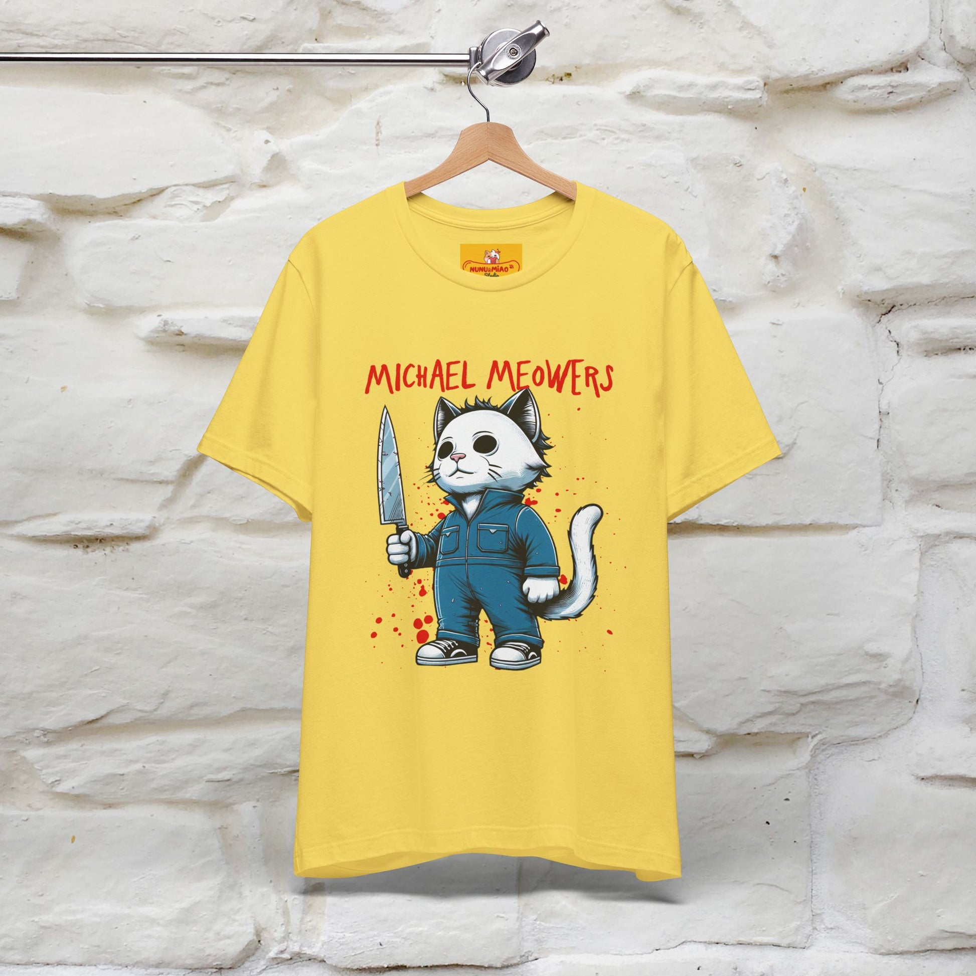 ''Michael Meowers'' Cat T-Shirt |  | Nunu&Miao Studio - Nunu&Miao Studio