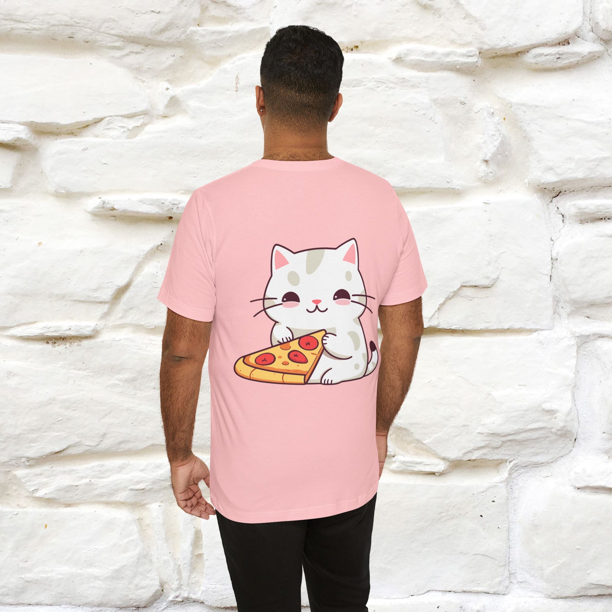 "I Love Pizza"| Cat T-shirt | Nunu&Miao Studio - Nunu&Miao Studio