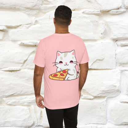 "I Love Pizza"| Cat T-shirt | Nunu&Miao Studio - Nunu&Miao Studio