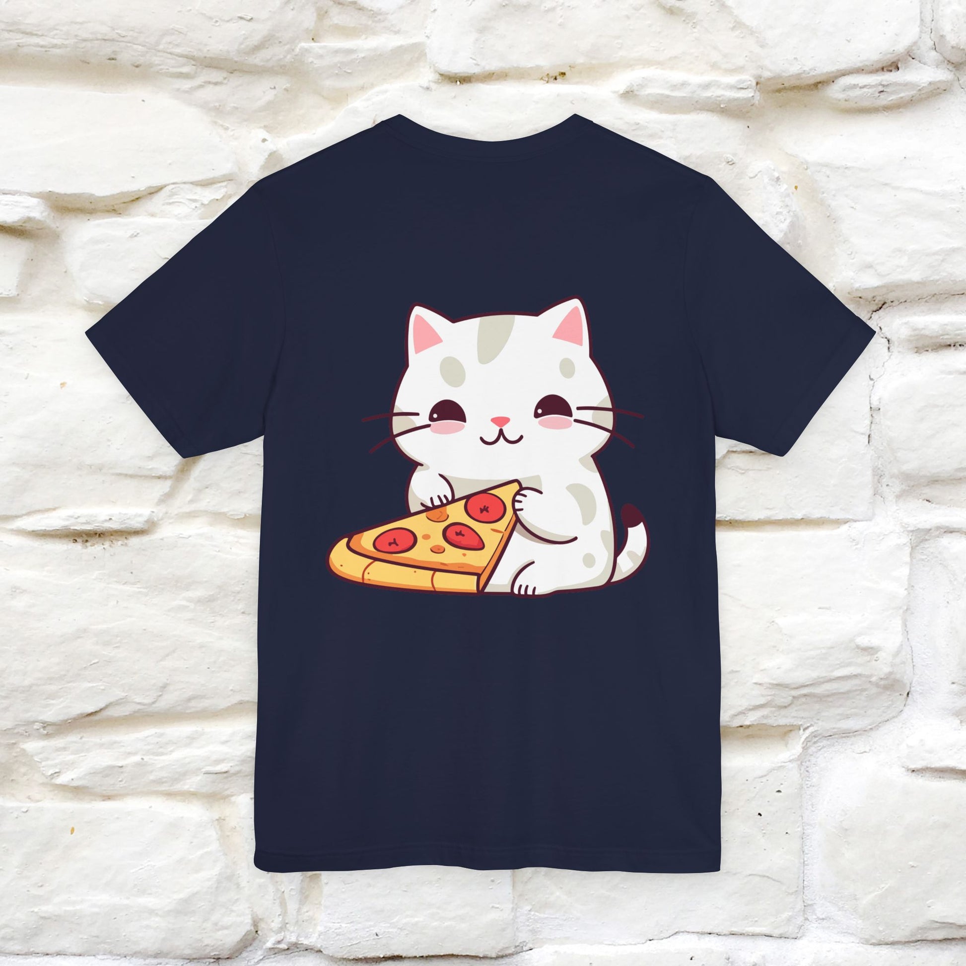 "I Love Pizza"| Cat T-shirt | Nunu&Miao Studio - Nunu&Miao Studio