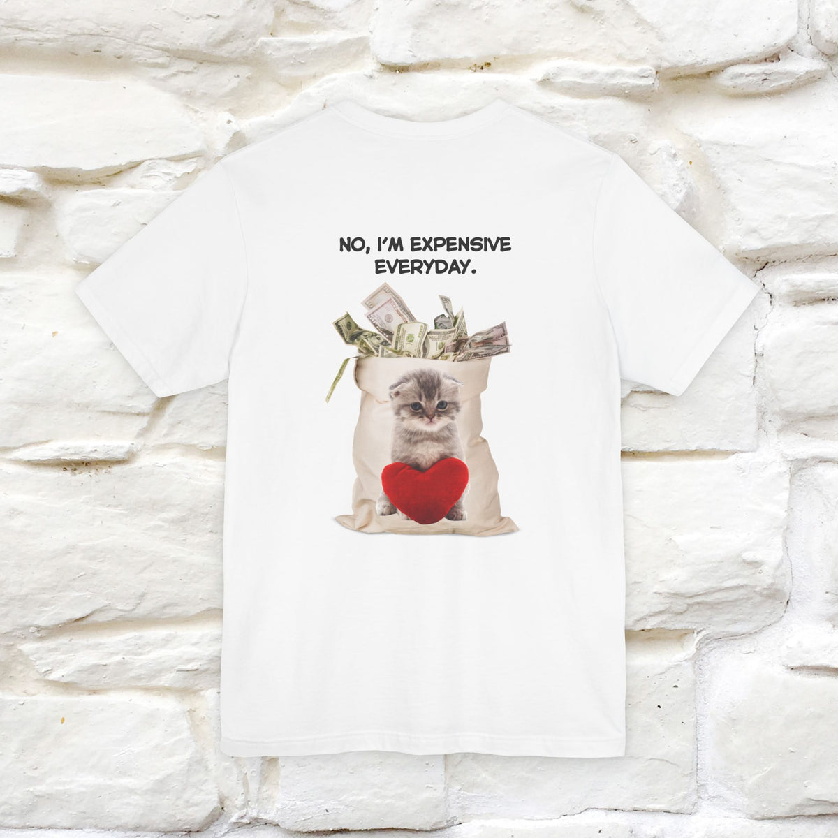 “Are You Free Tomorrow?" Funny Cat T-Shirt | Nunu&Miao Studio