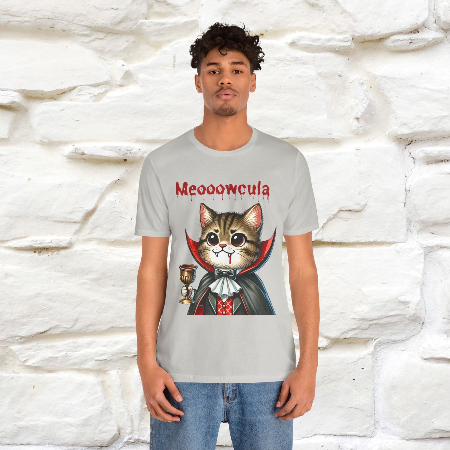 "Meooowcula" Cat T-shirt |Nunu&Miao Studio - Nunu&Miao Studio
