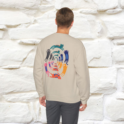 "The Hypnotic Meow'' |Cat Sweatshirt | Nunu&Miao Studio
