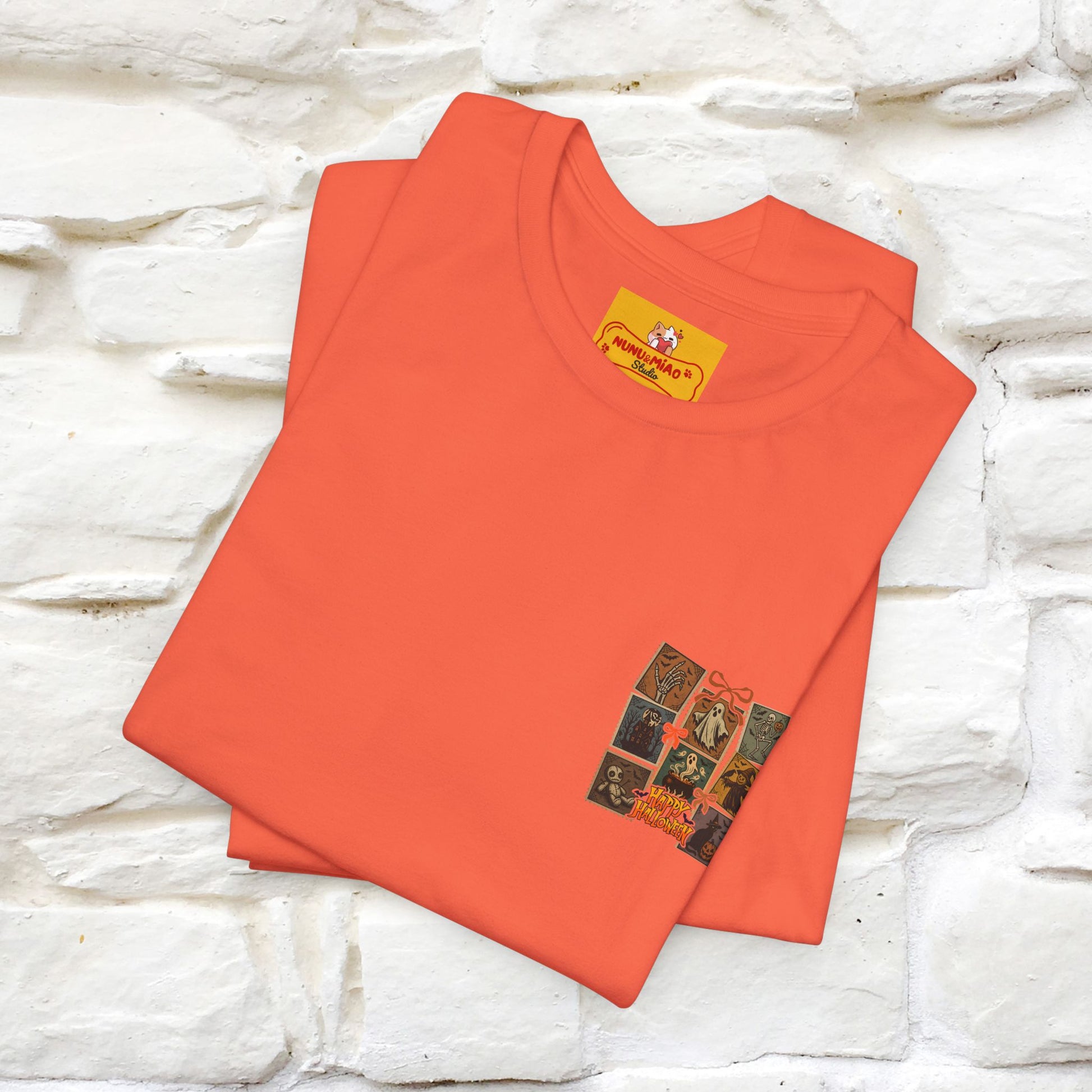 "Spooky Vibes" Cat T-shirt |Nunu&Miao Studio - Nunu&Miao Studio