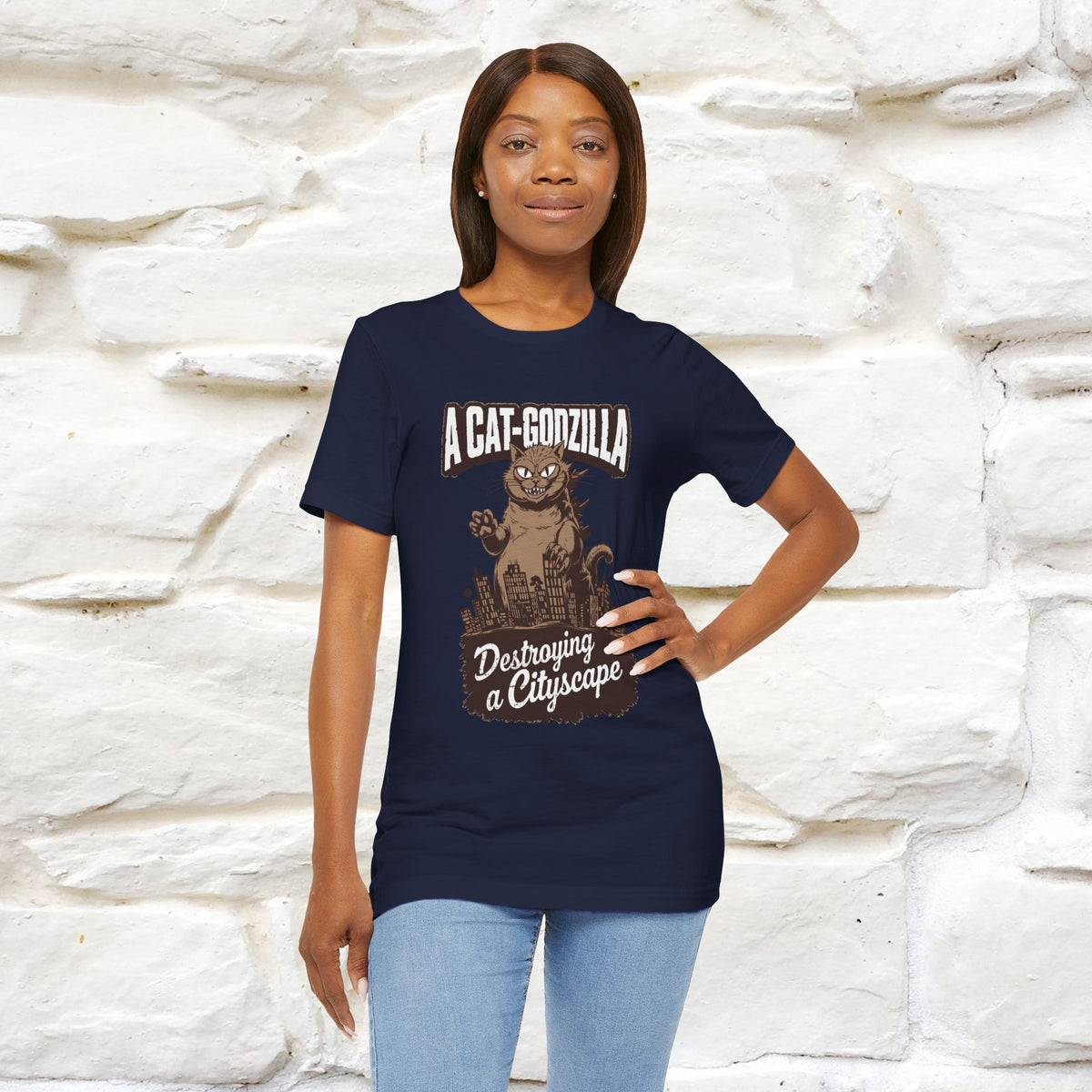 ''A Cat-Godzilla ''| CatT-Shirt | Nunu&Miao Studio