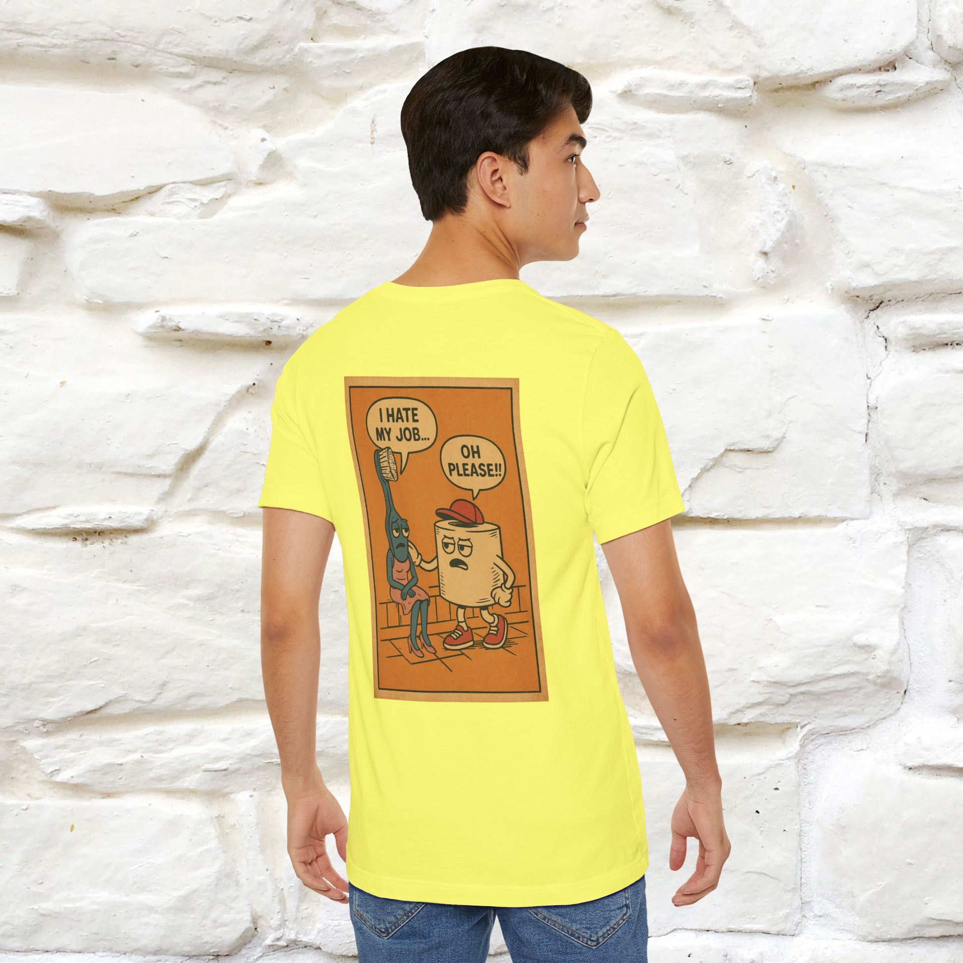 "I Hate My Job ... Oh Please" Funny Cat T-shirt |Nunu&Miao Studio - Nunu&Miao Studio