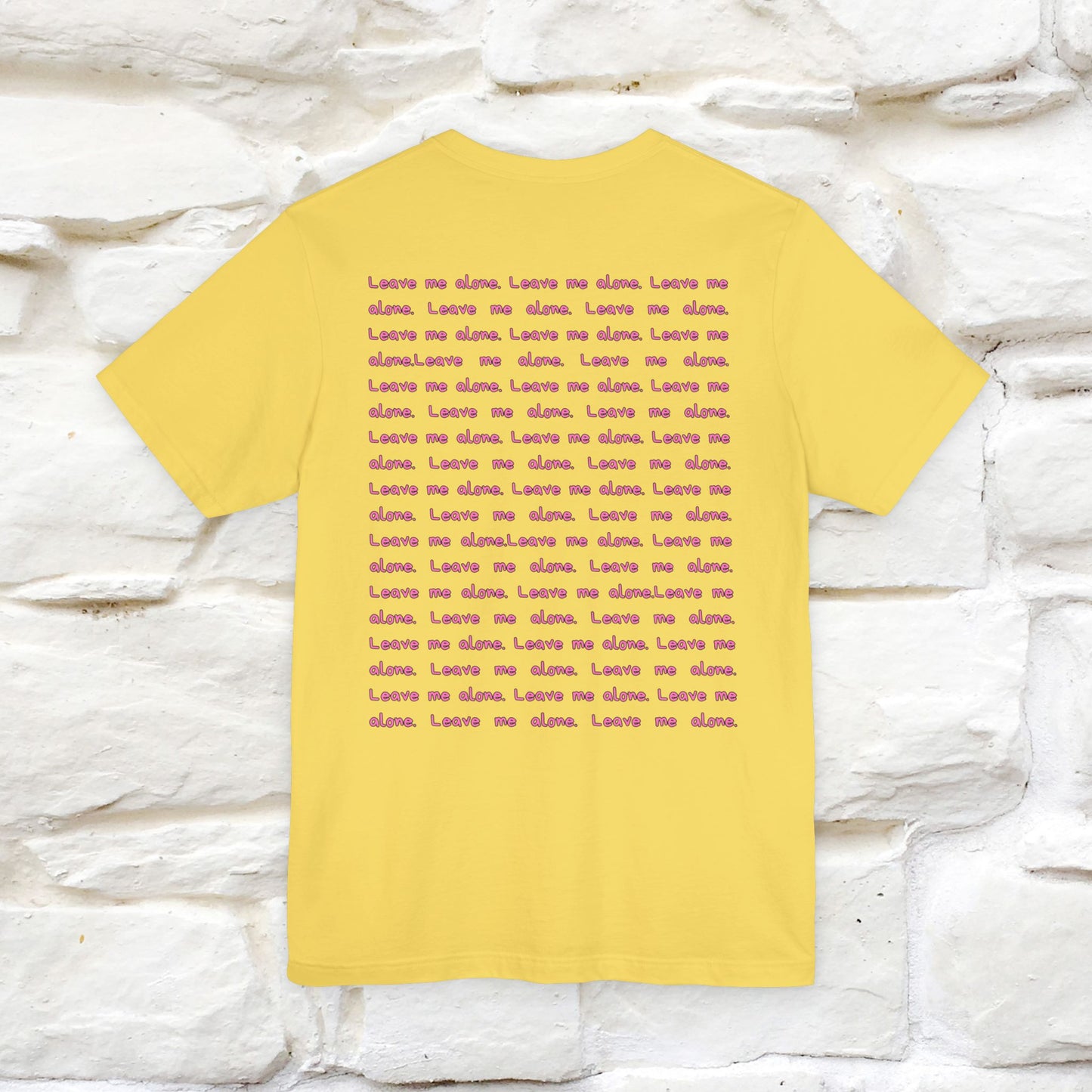 ''Leave Me Alone'' Cat T-Shirt | Nunu&Miao Studio - Nunu&Miao Studio