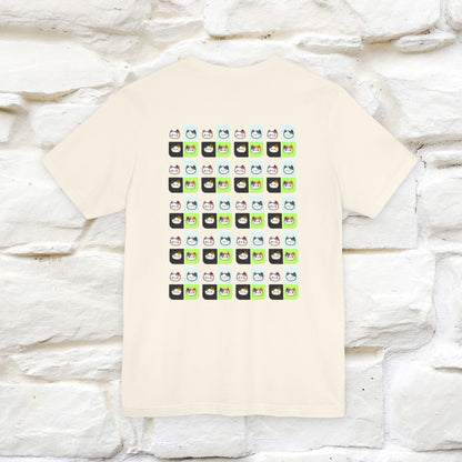 “Miaooo” | Cat T-Shirt | Front & Back Design | Nunu&Miao Studio