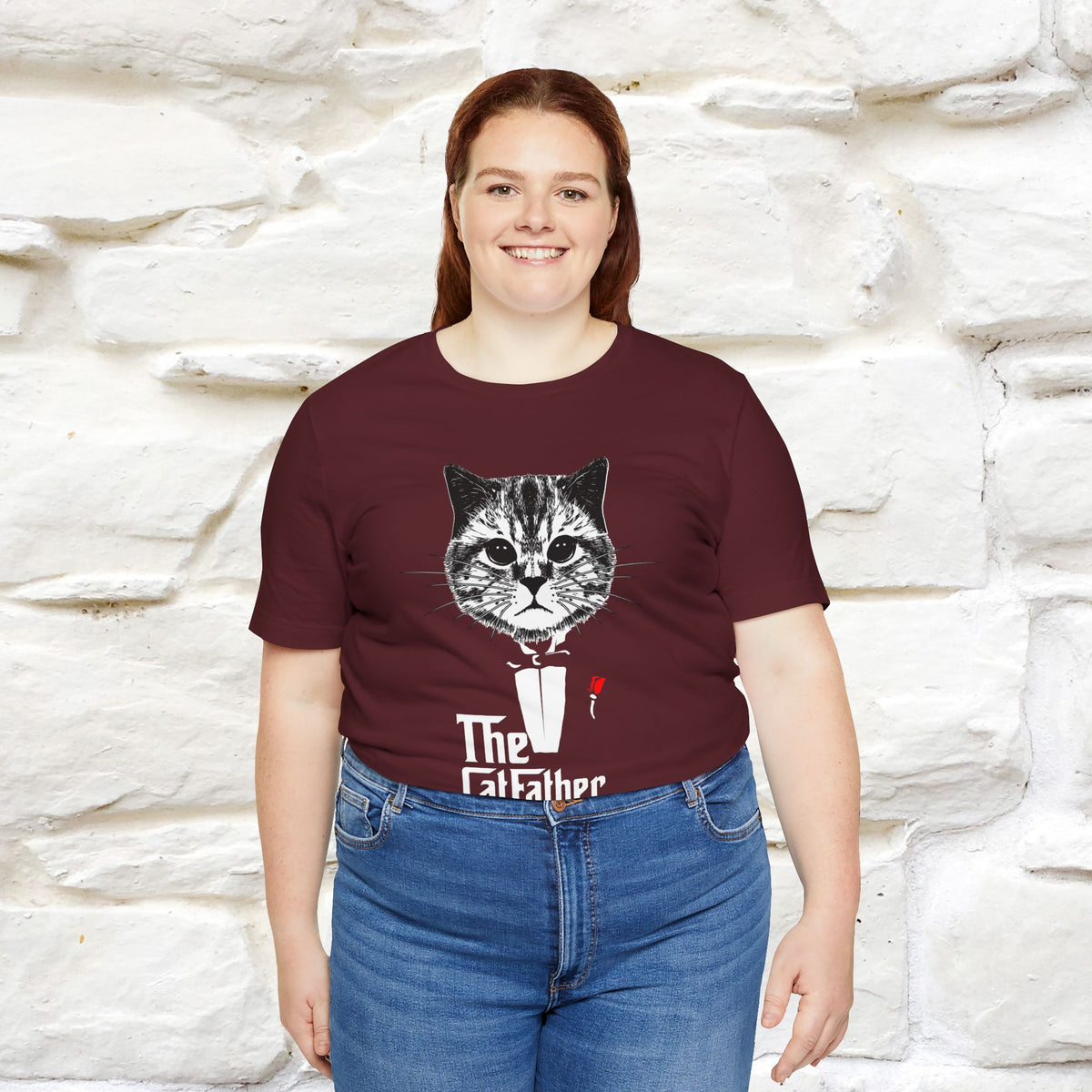 ''The Cat Father T-Shirt''| Iconic Cat Lover Tee | Nunu&Miao Studio
